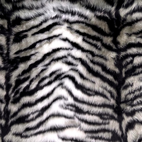 Novelty Fur Black Tiger Fur